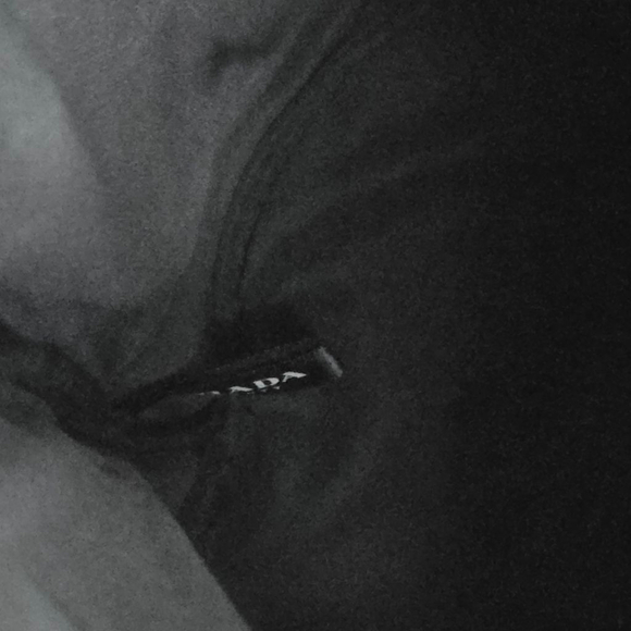 Men's Prada Luna Rossa Ocean Navy Red Drawstring Bag - Picture 8 of 8